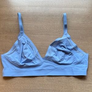 aerie Light Blue Wireless Triangle Bralette